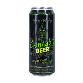 Cannette cannabis beer