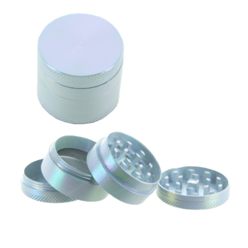 Grinder Alu blanc 40mm (6pcs/lot)