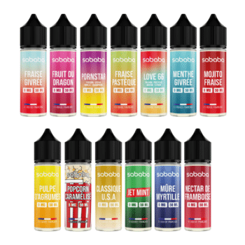 SABABA - E-liquide 50ML Sans Nicotine  (à l'unité)