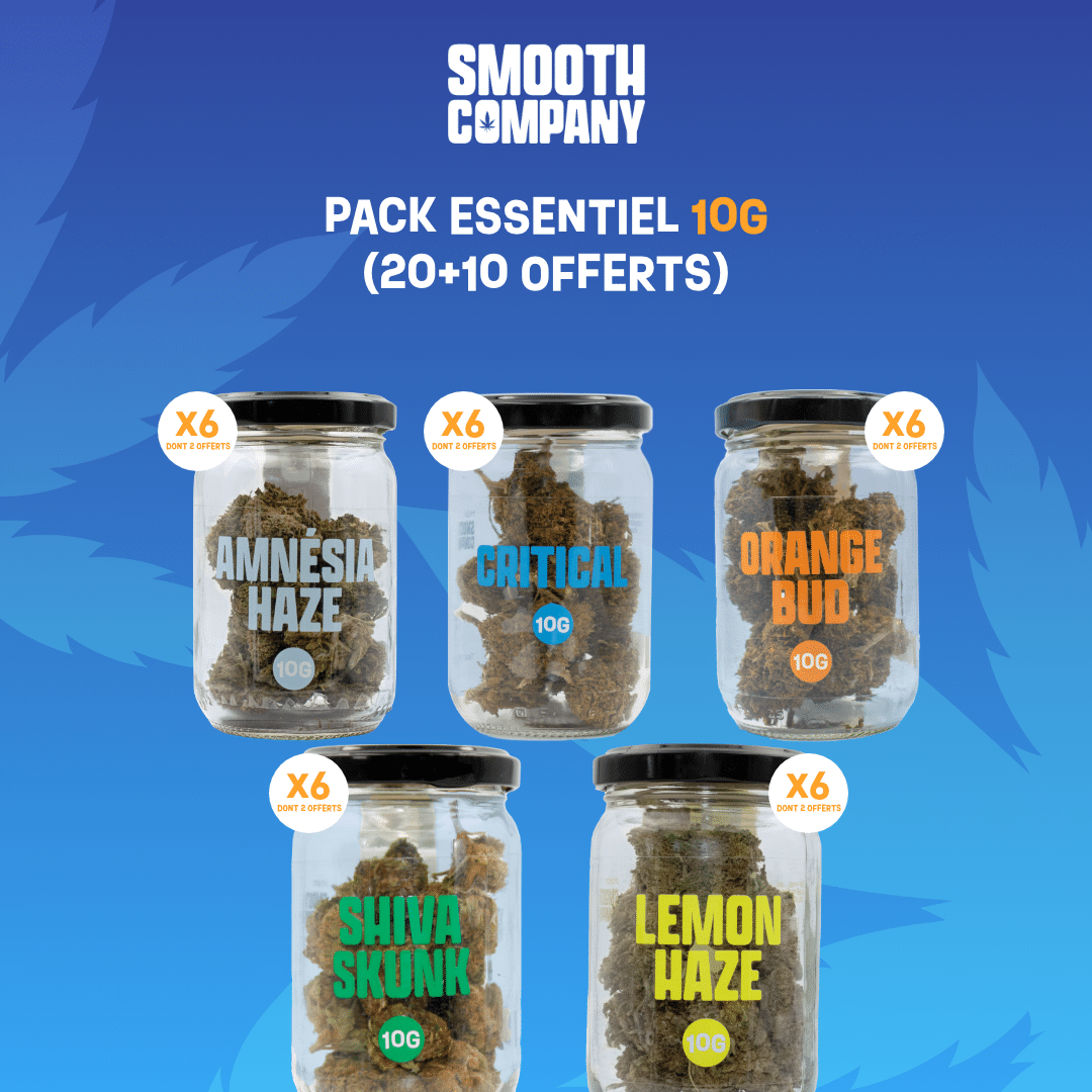 SMOOTH COMPANY - PACK ESSENTIEL 10G (20+ 10 OFFERTS)