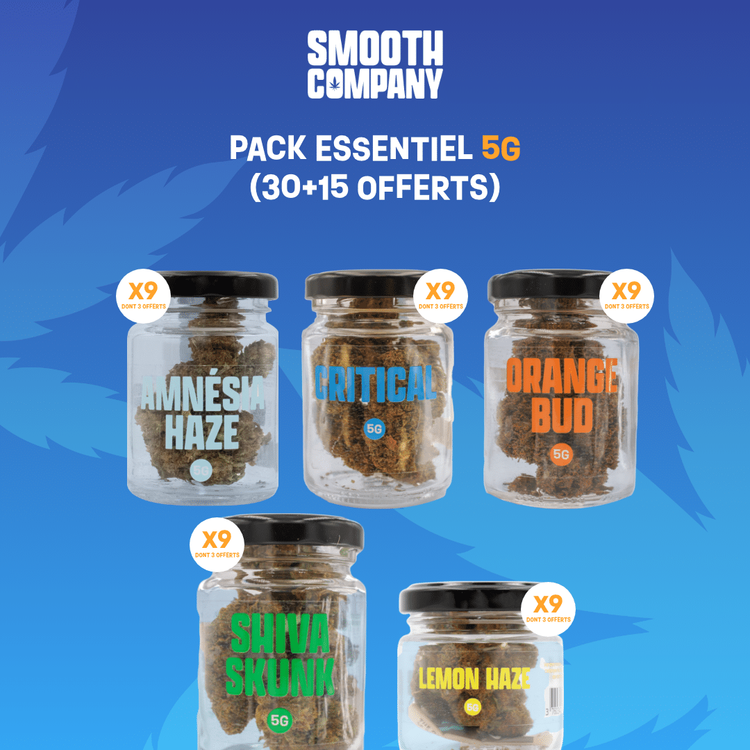 SMOOTH COMPANY - PACK ESSENTIEL 5G (30+ 15 OFFERTS)