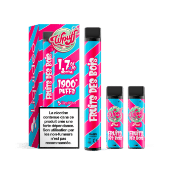 WPUFF - Starter Kit 1800 Puffs (Batterie + 3 Pods) (5pcs/bte)
