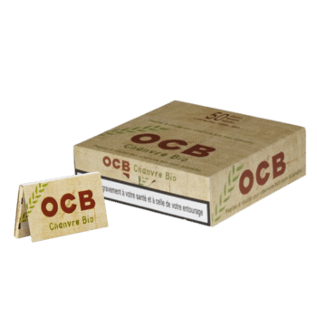 OCB - feuilles courtes 100F Chanvre Bio (50pcs/barq)