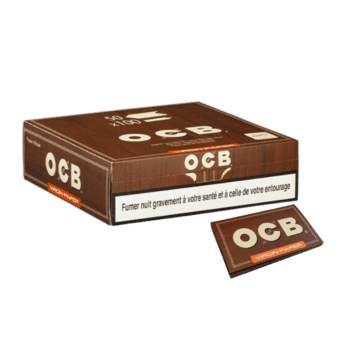 OCB - feuilles courtes 100F Double Virgin (50pcs/barq)