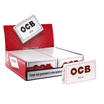 OCB - feuilles courtes 100F N°4 (50pcs/barq)