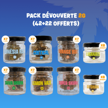 SMOOTH COMPANY - PACK DÉCOUVERTE 2G (42+22 OFFERTS)