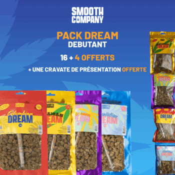 SMOOTH COMPANY - PACK POCHON GAMME DREAM 15G DEBUTANT (16+4 OFFERTS)
