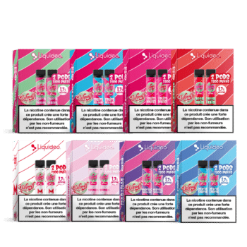 WPUFF - 2 Pods 1200 puffs pré-remplis (5pcs/bte)