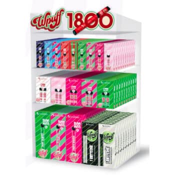 WPUFF - PRÉSENTOIR PLEXI 1800 PUFFS