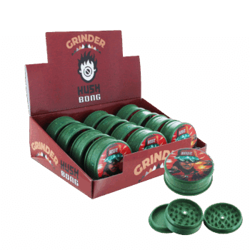 KUSH BONG - 12 grinders DJ Beuz en chanvre de 50mm (12pcs/bte)