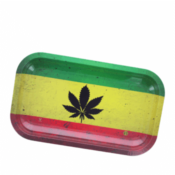 V-SYNDICATE - Plateau de roulage Rasta Leaf (GM)