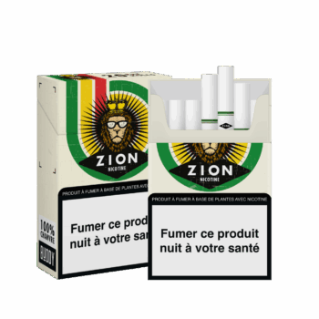 ZION – Cartouche Cigarettes CBD 20 pré-rolls (10pcs/cart) – Avec Nicotine