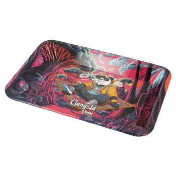 GANGSTA PANDA - Plateau en metal Tapis volant (PM)