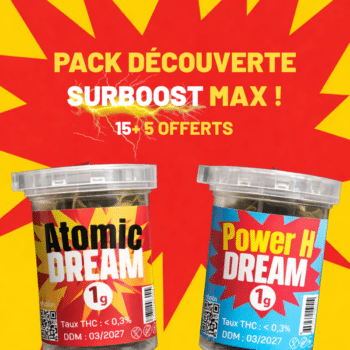 SMOOTH COMPANY - PACK DÉCOUVERTE POP UP 1G SURBOOST MAX (15+5 OFFERTS)
