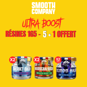 SMOOTH COMPANY - PACK RÉSINE ULTRA BOOST 1G5 (5 + 1 OFFERT)
