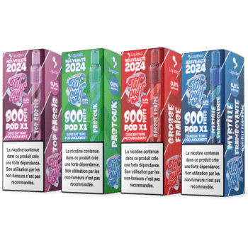 WPUFF - Pod 2.0 pré-rempli 800 puffs (à l'unité)
