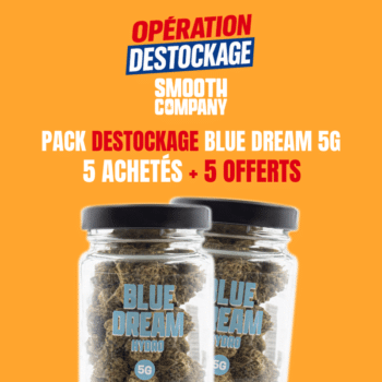 SMOOTH COMPANY - OPERATION DESTOCKAGE BLUE DREAM 5G (5 + 5 OFFERTS)