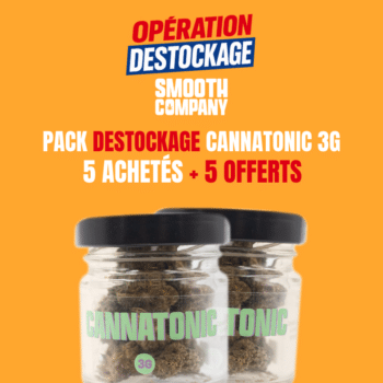 SMOOTH COMPANY - OPERATION DESTOCKAGE CANNATONIC 3G (5 + 5 OFFERTS)