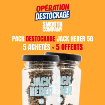 SMOOTH COMPANY - OPERATION DESTOCKAGE JACK HERER 5G (5 + 5 OFFERTS)