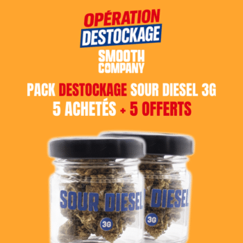 SMOOTH COMPANY - OPERATION DESTOCKAGE SOUR DIESEL 3G (5 + 5 OFFERTS)