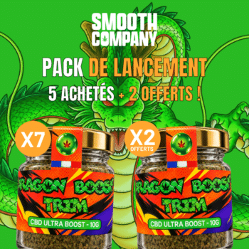 SMOOTH COMPANY - PACK DE LANCEMENT ULTRA DRAGON BOOST TRIM 10G (5 + 2 OFFERTS)