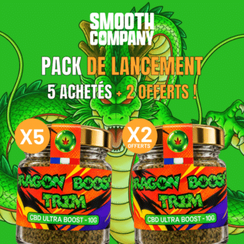 SMOOTH COMPANY - PACK DE LANCEMENT ULTRA DRAGON BOOST TRIM 10G (5 + 2 OFFERTS)