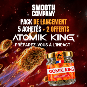 SMOOTH COMPANY - PACK DECOUVERTE ULTRA BOOST ATOMIK KING 3G (5 + 2 OFFERTS)